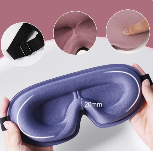 PELMORI 3D Blackout Sleep Mask